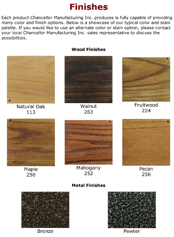 WorshipChairFinishes
